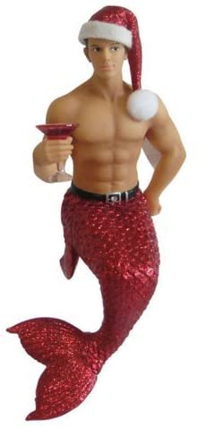 Jingle Merman Ornament