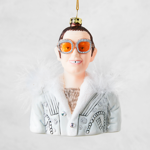 Elton John Ornament