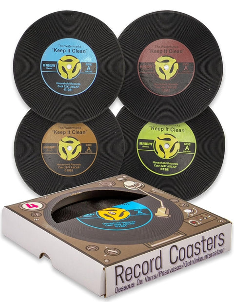 45 Record Coaster Set