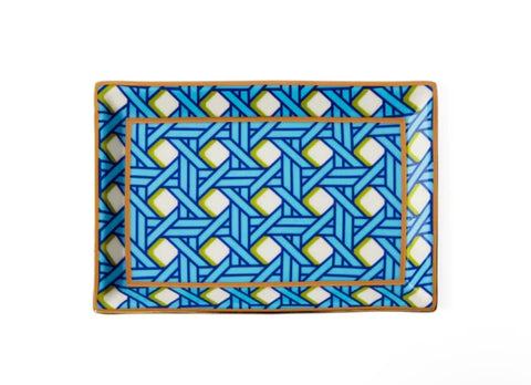 Basketweave Rectangle Tray