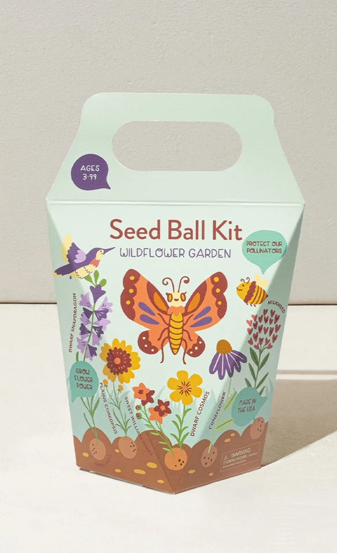 Modern Sprout Seed Ball Kit - Wildflower Garden