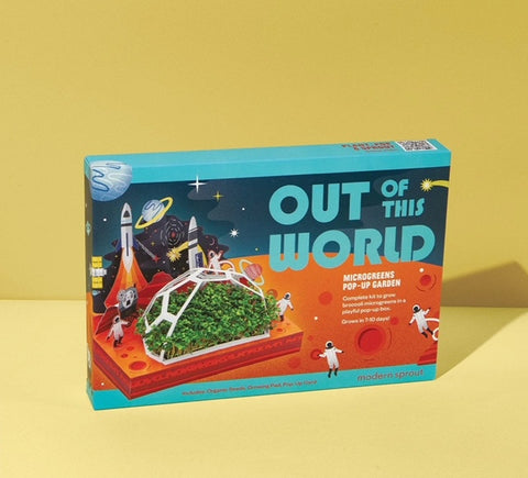 Modern Sprout "Out Of This World" Microgreens Pop-Up Garden Kit
