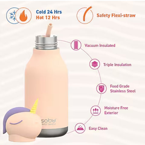 Bestie Water Bottle - Unicorn