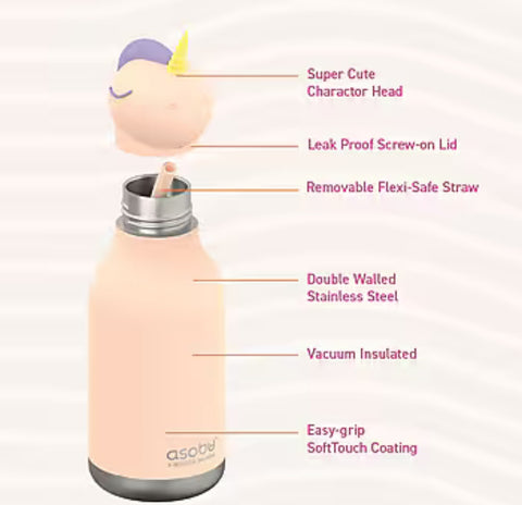 Bestie Water Bottle - Unicorn