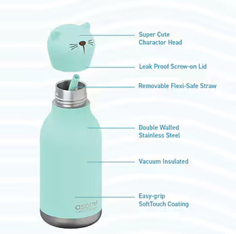 Bestie Water Bottle - Cat