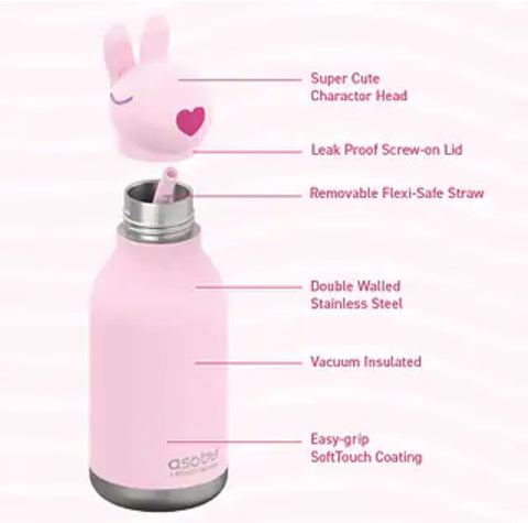 Bestie Water Bottle - Bunny