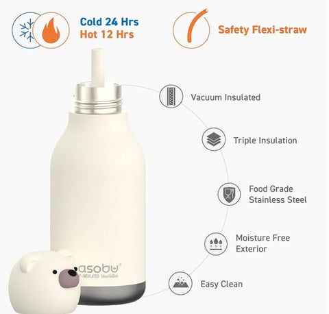 Bestie Water Bottle - Bear