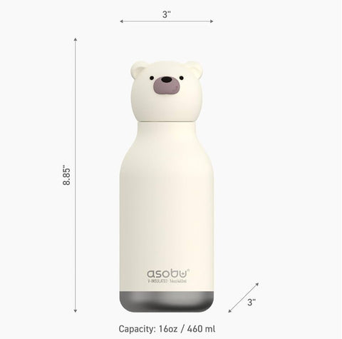 Bestie Water Bottle - Bear