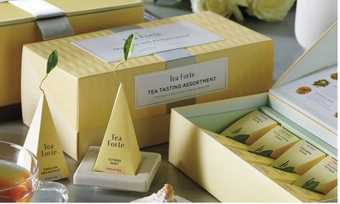 Tea Forte "Tea Tasting" Presentation 20 Tea Assortment Box