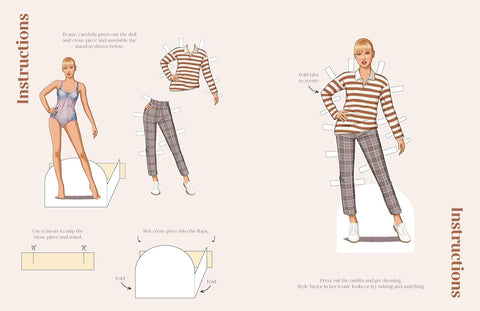 Dress Up: Taylor Paper Doll Book