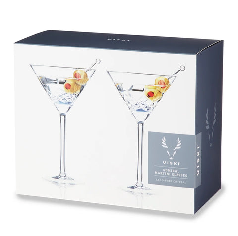Admiral Martini Glasses Set/2-Glass set/2