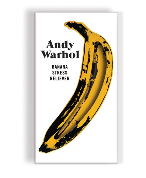 Warhol Banana Stress Reliever - Chronicle