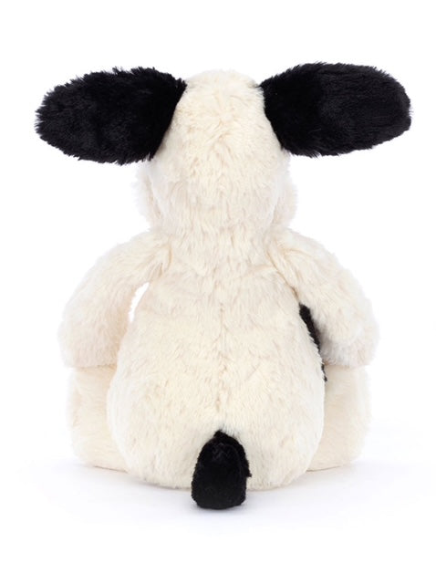 Bashful Black & Cream Puppy Medium