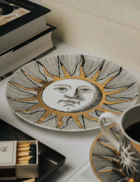 Radiant Horizon Ceramic Plate