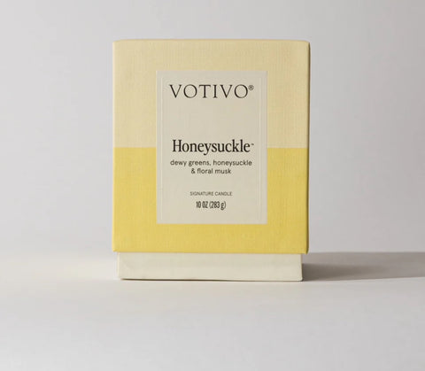 Honeysuckle Votivo Candle - 10 oz New Packaging