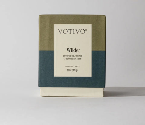 Wilde Votivo Candle 10 oz New Packaging