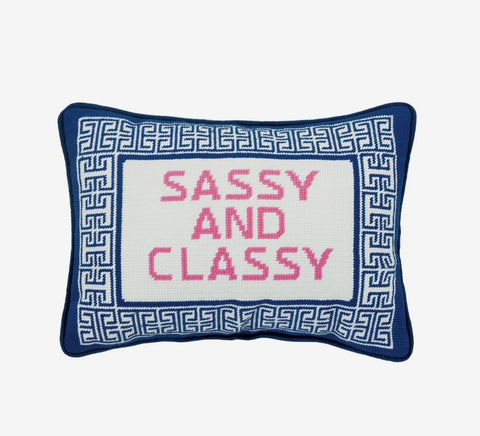 Sassy and Classy EMB NP Pillow
