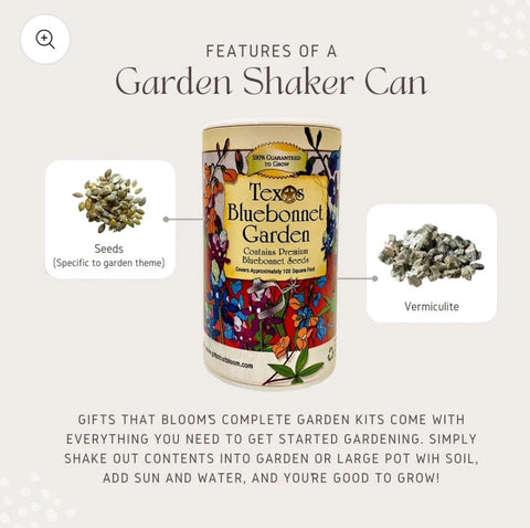 Wedding Garden Shaker Can