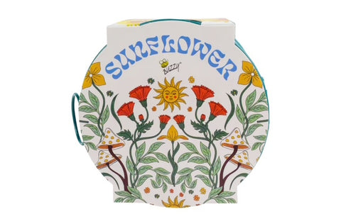 Painted Flower Grow Pail - Sunflower