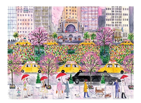 Michael Storrings Spring On Park Avenue 1000 Pc. Puzzle - Chronicle