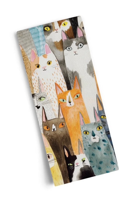 Cat Power Cotton Tea Towel