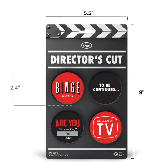 Director's Cut Bag Clips