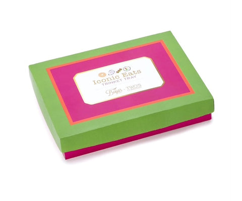 Icon Trinket Tray with Saying in a Gift Box (Olive You So Much)
