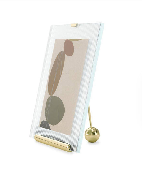 Flute Frame 4 x 6 - Brass