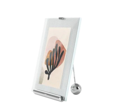 Flute Frame 4 x 6 - Silver