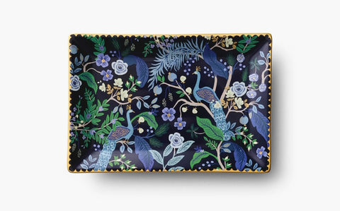 Peacock Catchall Tray
