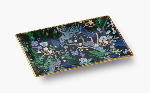 Peacock Catchall Tray