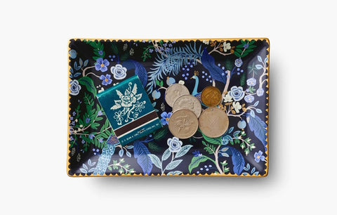 Peacock Catchall Tray