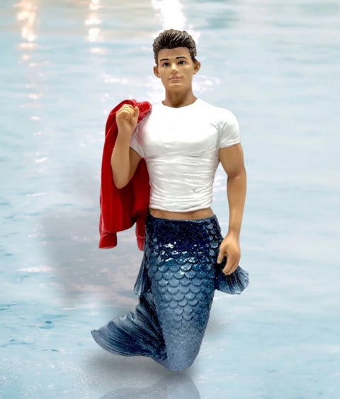 Rebel Merman Ornament
