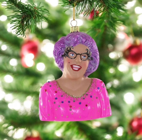 Dame Edna Ornament