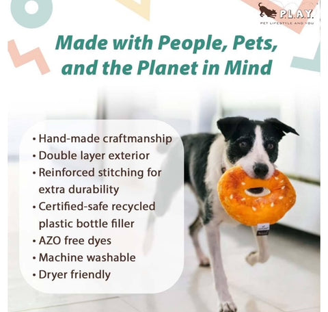 Montreal Bagel Dog Toy