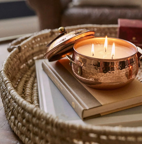 Simmered Cider Copper Pot - 3 Wick Candle