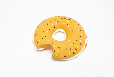 The Lox Bagel Teether-Beige