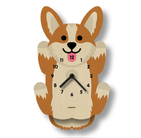 Corgi Pendulum Clock