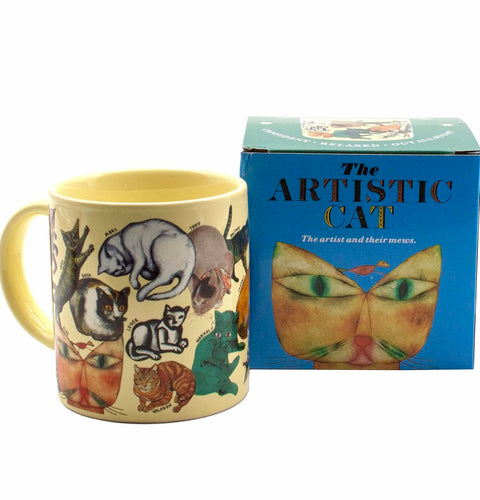 Artistic Cat Mug