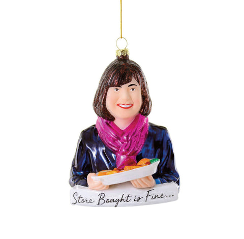 Ina Garten Glass Ornament - Store Bought Is Fine