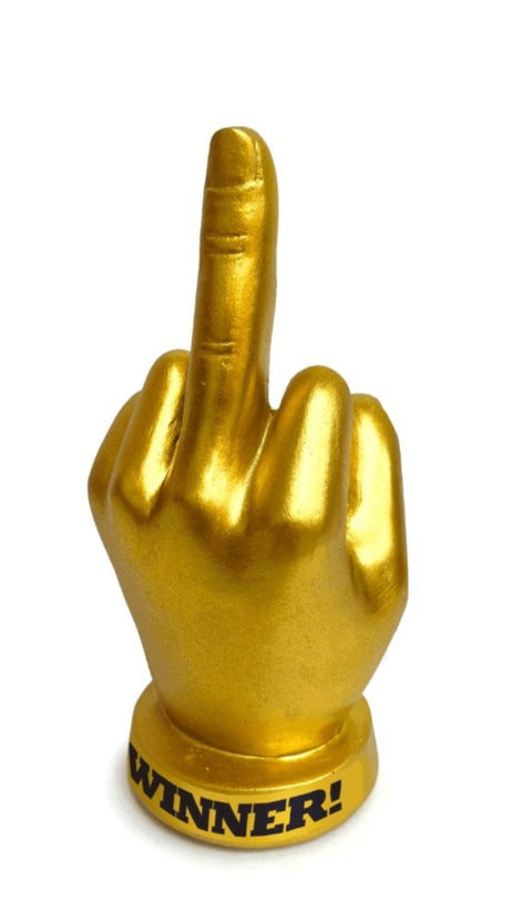 FU Finger Trophy Golden