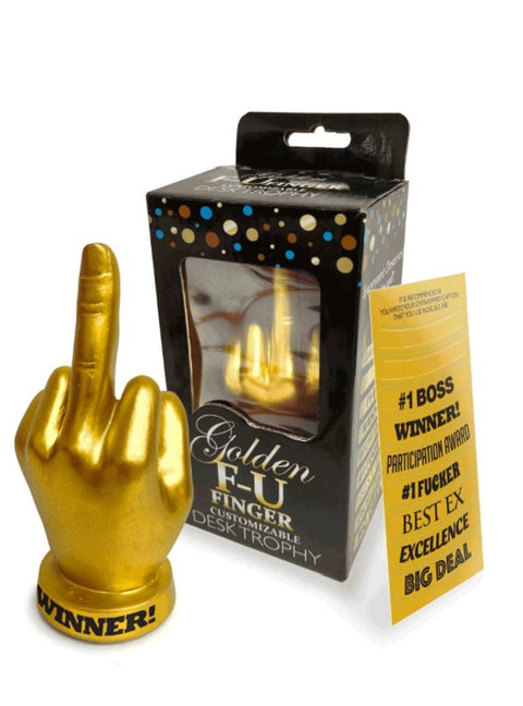 FU Finger Trophy Golden