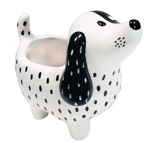 Spotted Dog Planter