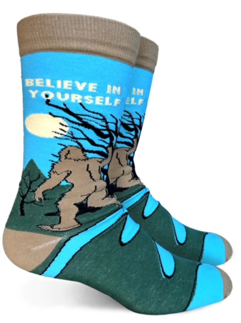 Believe in Yourself Mens Socks