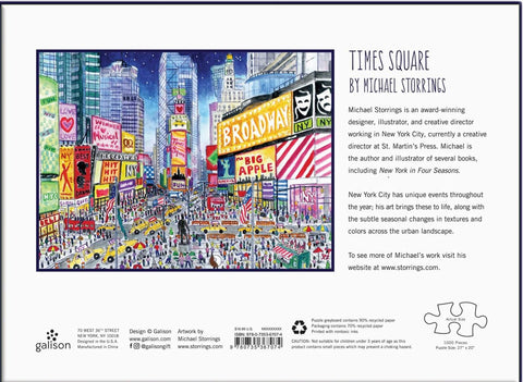 Michael Storrings Time Square Puzzle - Galison