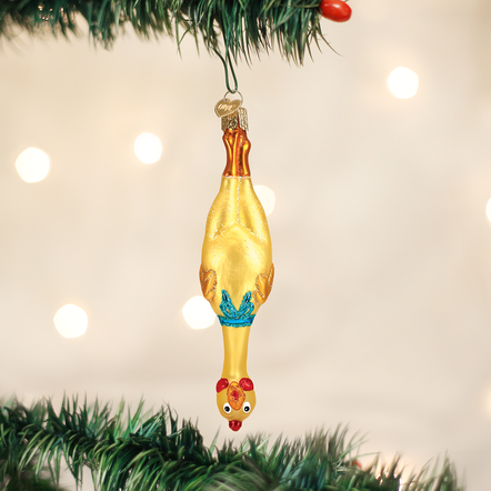 Rubber Chicken Ornament