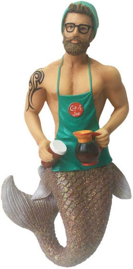 Java Joe Merman Ornament