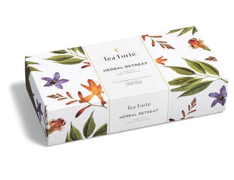 Tea Forte "Herbal Retreat" Petite 10 Tea Assortment Box