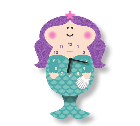 Mermaid Pendulum Clock