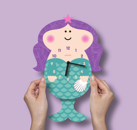 Mermaid Pendulum Clock